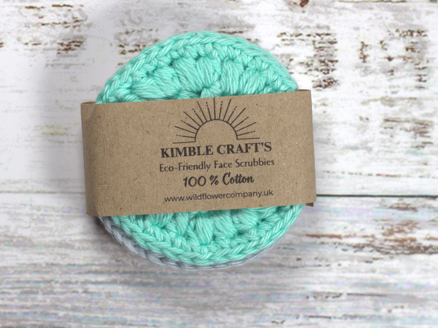 Eco-Friendly Crochet Face Scrubbies