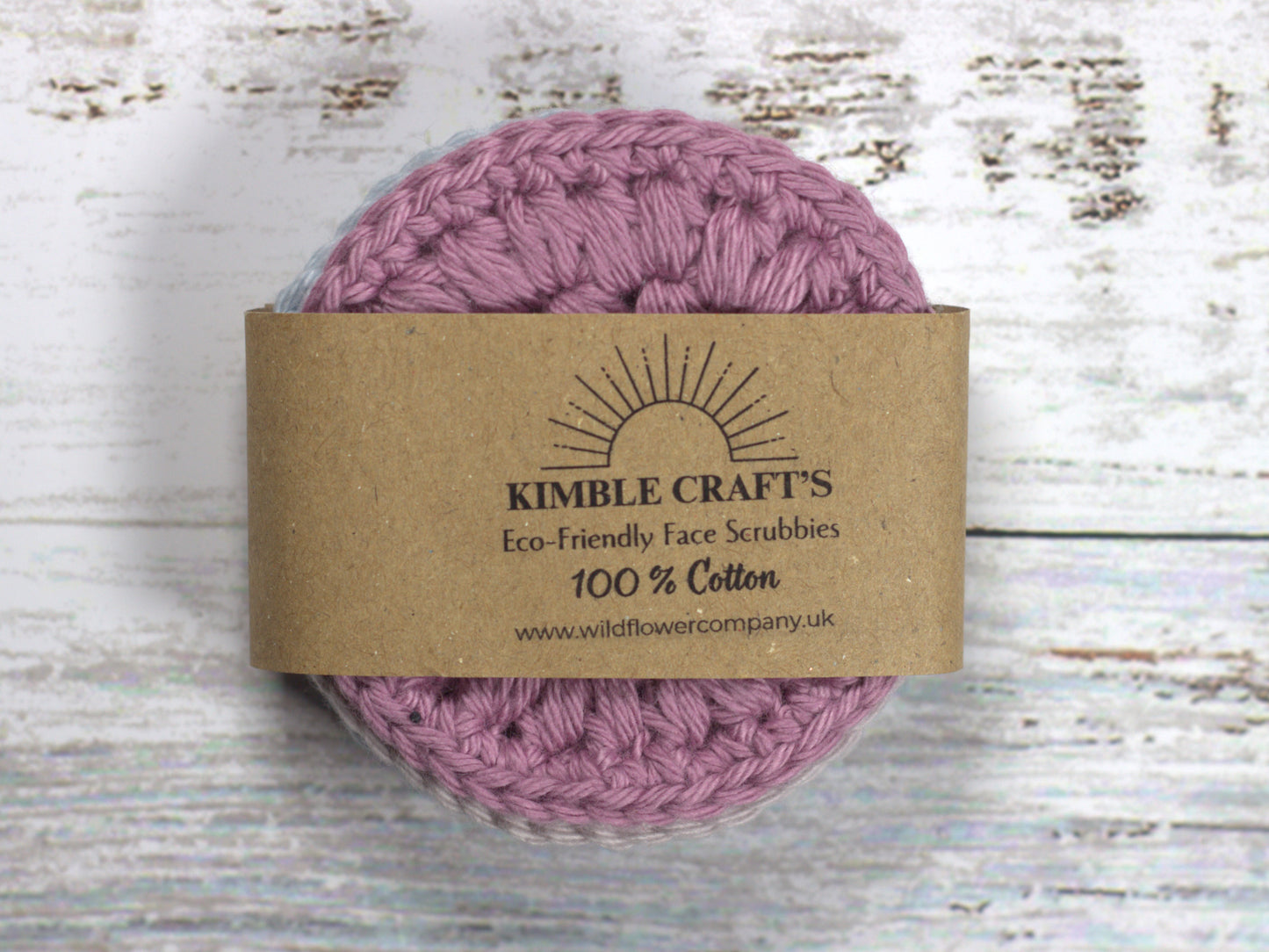 Eco-Friendly Crochet Face Scrubbies